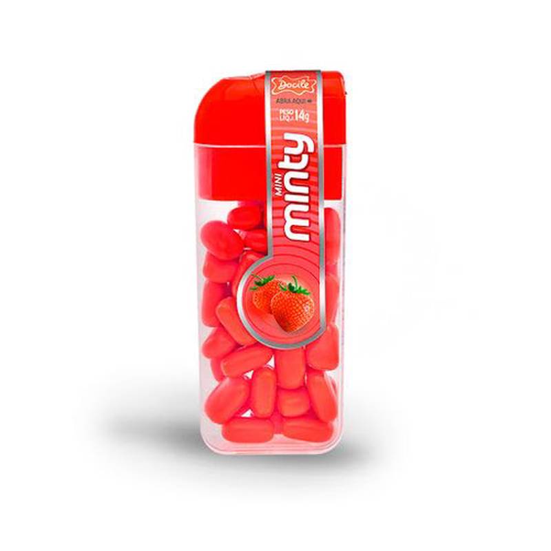 Mini minty sabor frutilla 14gr 