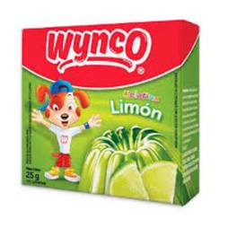 Gelatina wynco limon 25gr 