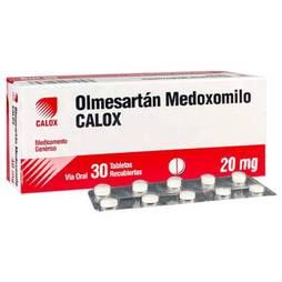 Olmesartan medoxomilo 20mg x 30tab calox