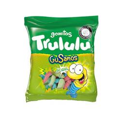 Gomitas gusanos acidos trululu 80g