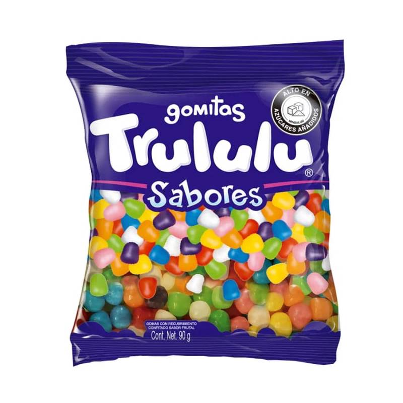 Gomitas trululu sabores 90g 
