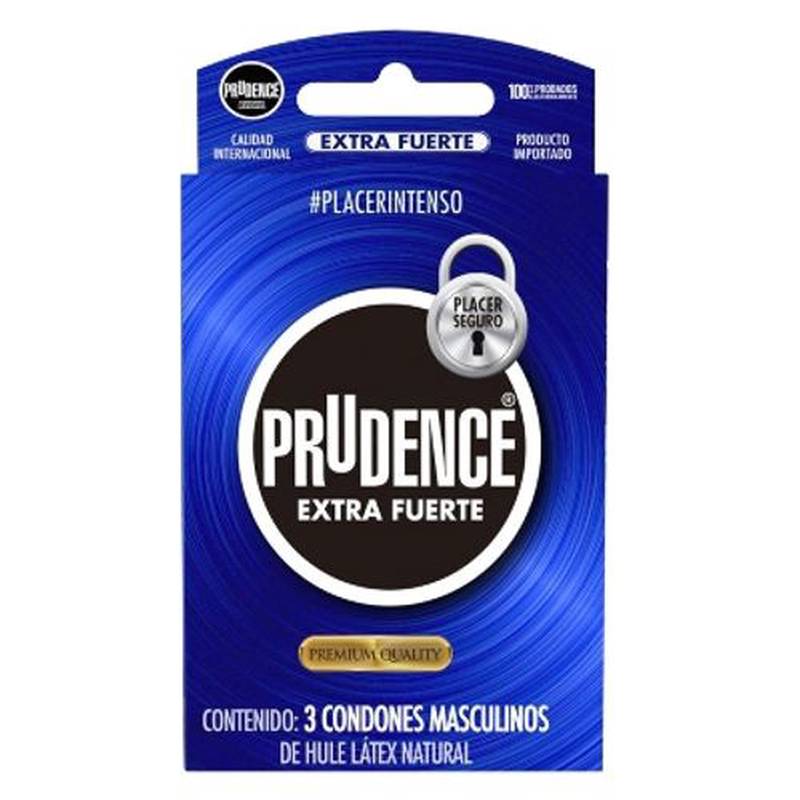 Prudence preservativo extra fuerte x3 