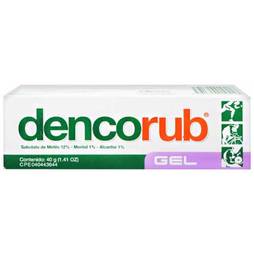 Dencorub gel 40gr ponce