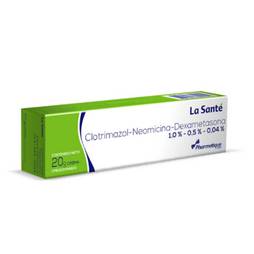 Clotri/neo/dexa crema top x 20g la sante 