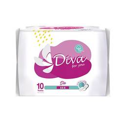 Toallas sanitaria diva delgada dia x 10uni