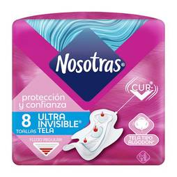 Toalla sanitaria nosotras ultr inv x8