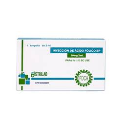 Acido folico 10mg/ml x1 amp distrilab im/iv