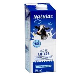 Leche entera liq natulac 946cc