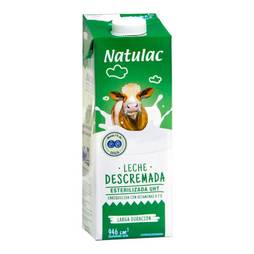 Leche descremada natulac 946cc