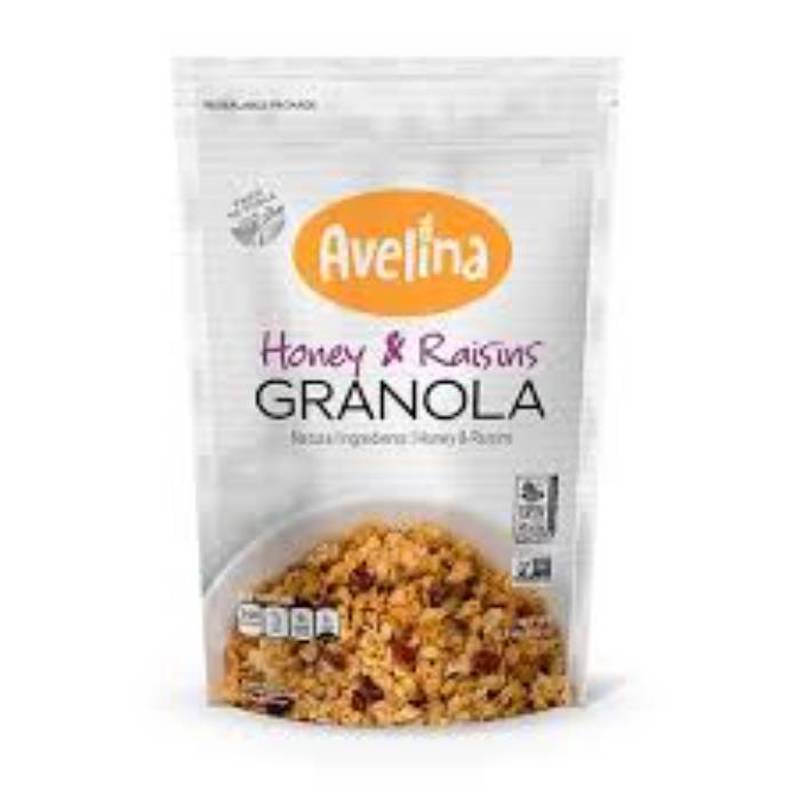 Granola avelina miel y pasas x 350gr