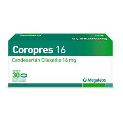 Coropres 16 mg x 30comps