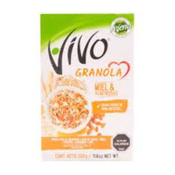 Avena vivo granola con miel & almedras 330g 