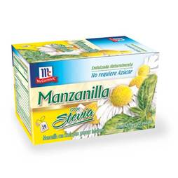 Infusion manzanilla con stevia x20