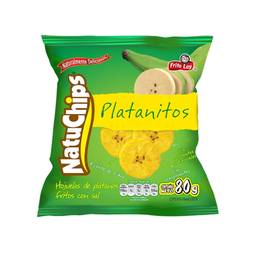 Natuchips platanitos x 80g