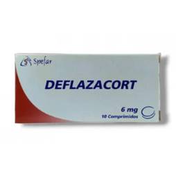 Deflazacort 6mg x 10comps spefar