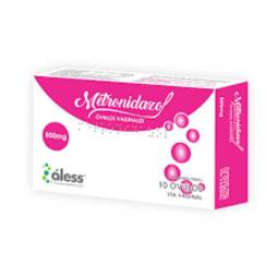 Metronidazol 500mg x 10 ovulos vaginales aless 