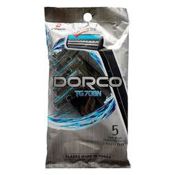 Afeitadora dorco rosada x5und