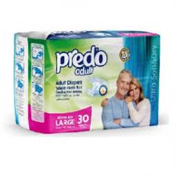 Pañal de adulto predo talla l x 30 und