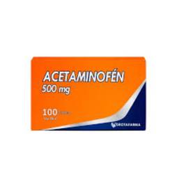 Acetaminofen 500mg x 10tab drotafarma