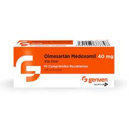 Olmesartan medoxomil  40mg x 30comp leti,genven