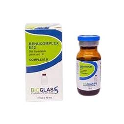 Benucomplex b12 complejo b i.v/i.m x 1amp bioglass