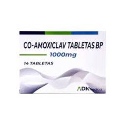 Co-amoxiclav 875mg/125mg x14tab adnmedical