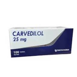 Carvedilol 25mg x10tab drotafarma