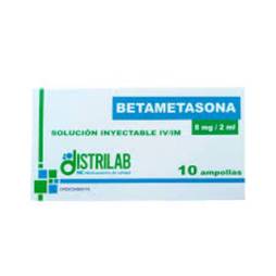 Betametasona 8mg/2nl x 1amp distrilab