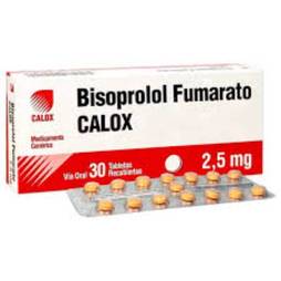 Bisoprolol 2.5mg x 30tab calox
