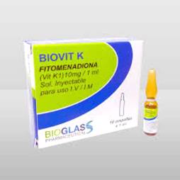 Biovit k  i.v/i.m 10mg/1ml x1amp bioglass