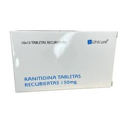 Ranitidina 150mg x 10tab drotafarma