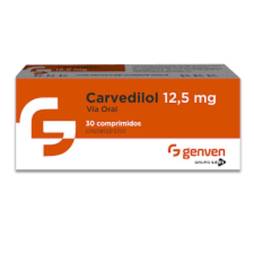 Carvedilol 12,5mg x 30tab genven