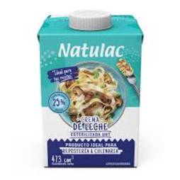 Creme de leche natulac 473ml 